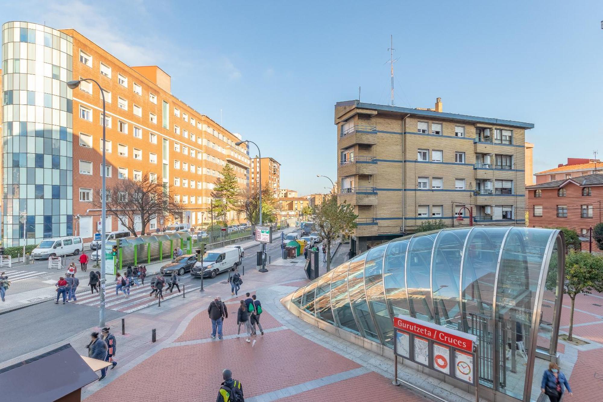 Apartamento I Cruces Metro Bec Баракальдо Экстерьер фото